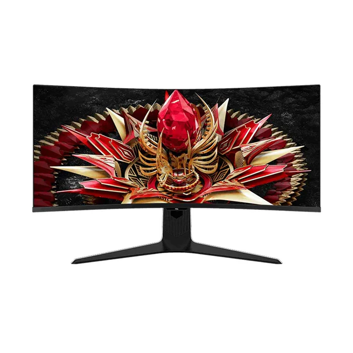 TCL 34R83Q QD-Mini LED Monitor WQHD 1100+ Local Dimming Zones, 1600nits, 34&amp;quot; شاشة كمبيوتر
